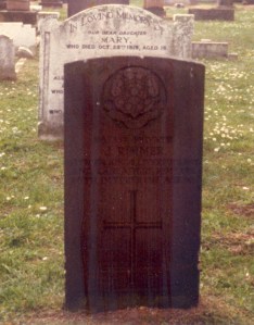 John Rimmer's grave
