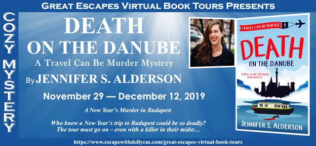 DEATH ON THE DANUBE MURDER BANNER 640