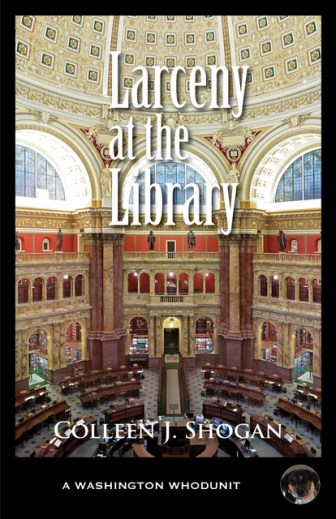 LARCENY AT THE LIBRARY_Front Cover